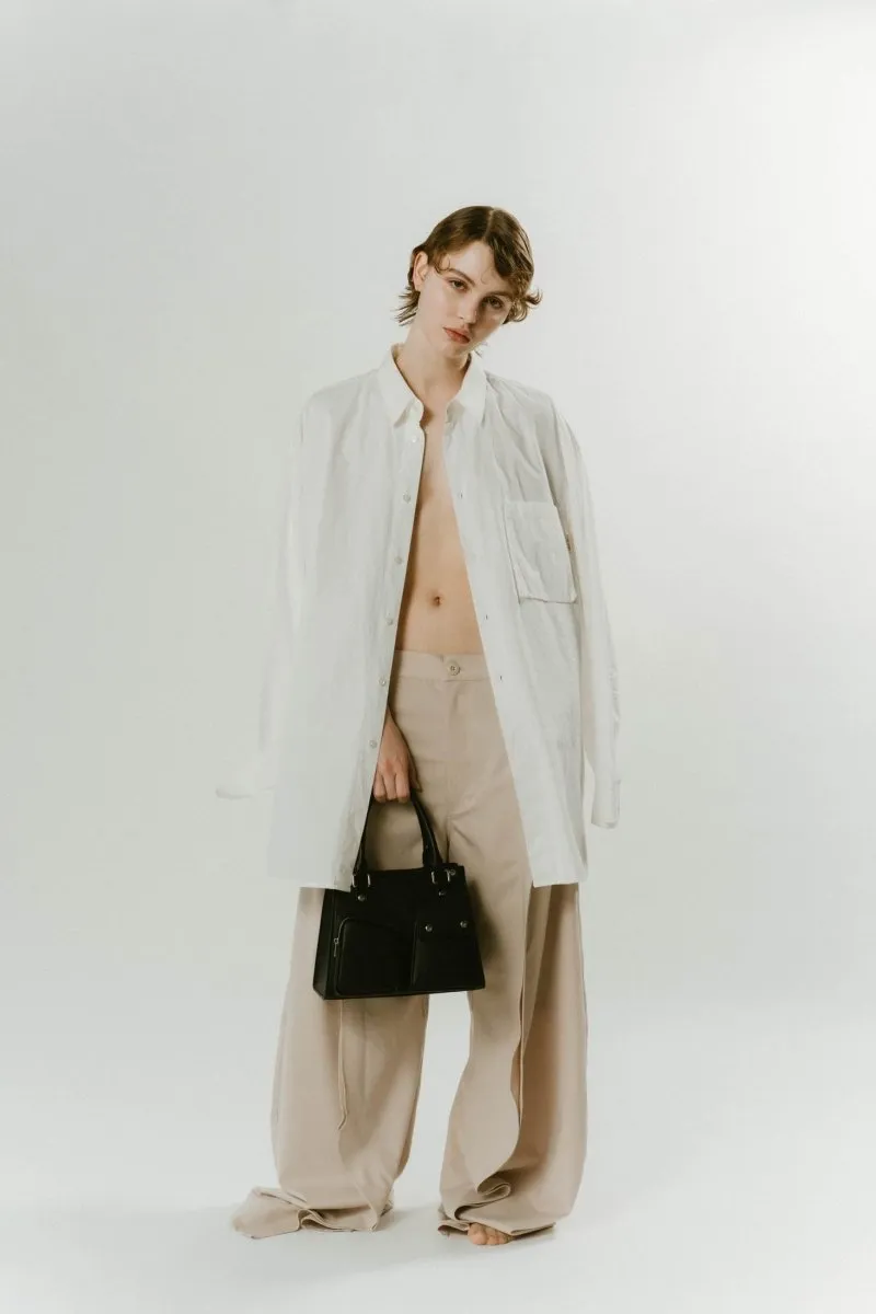 -On sale April 25th 21:00-  multi pocket hand bag/2color
