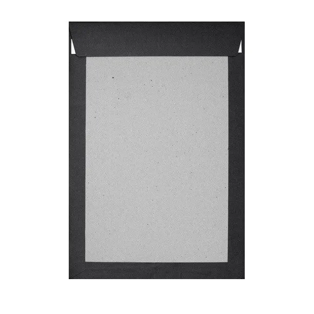 Black Hard Board Back Envelopes