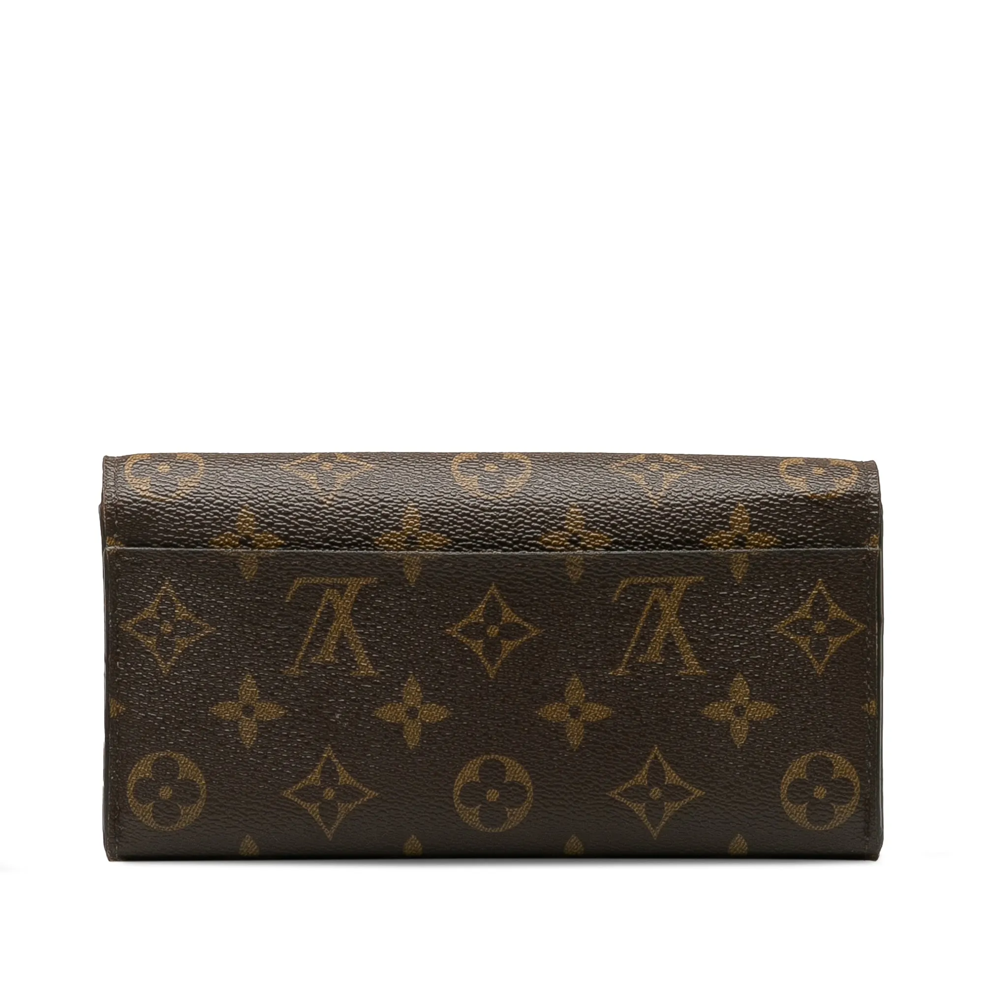 Brown Louis Vuitton Monogram Valentines Bird Sarah Wallet