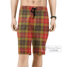 Buchanan Old Set Weathered Tartan Men's Board Shorts