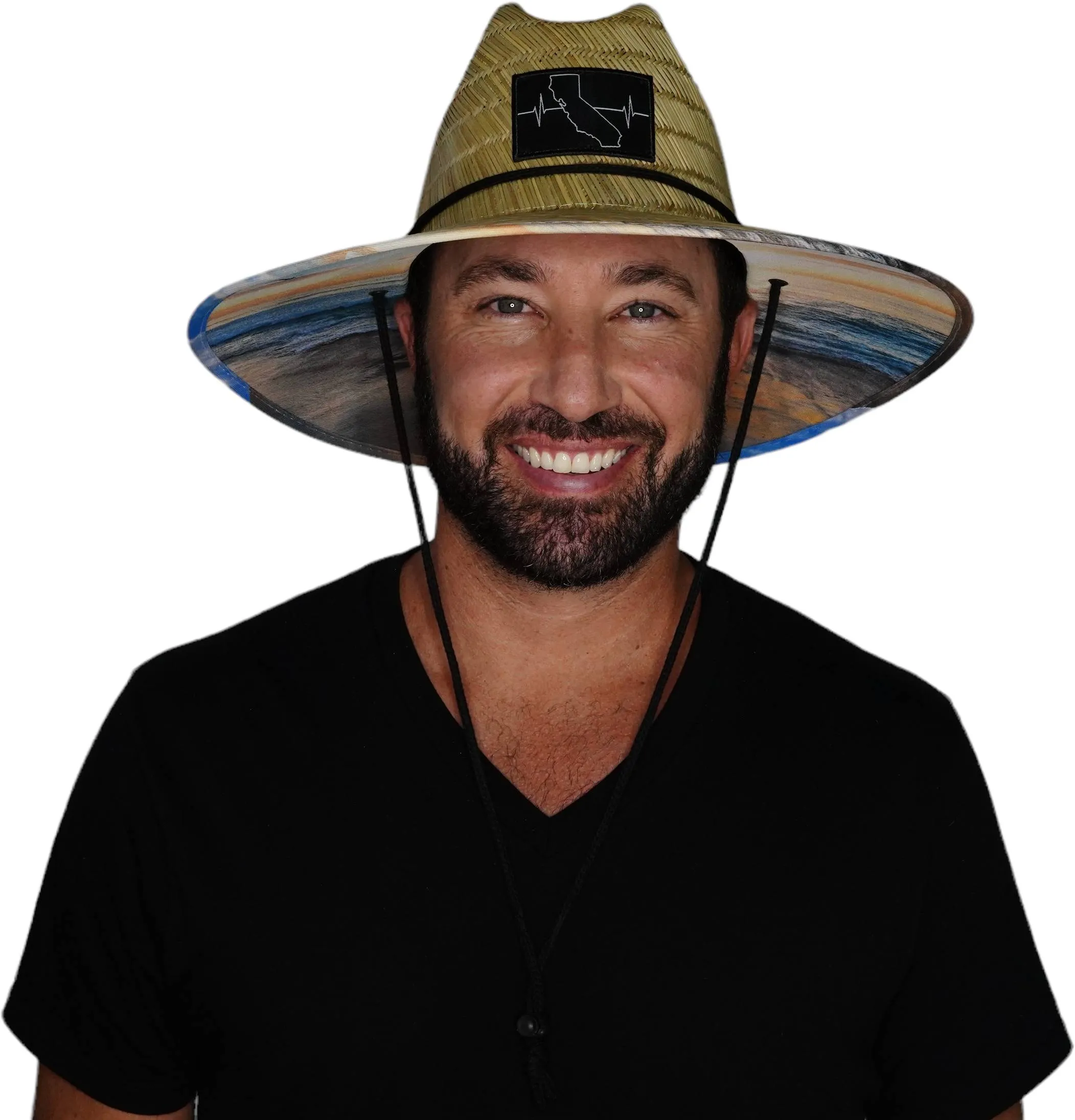 California Straw | Sun Hat | Seagulls