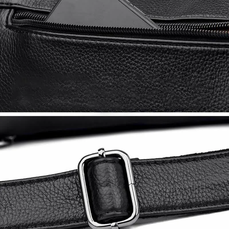 Casual Crossbody Purse for Women Multi-Pocket PU Leather Shoulder Handbag