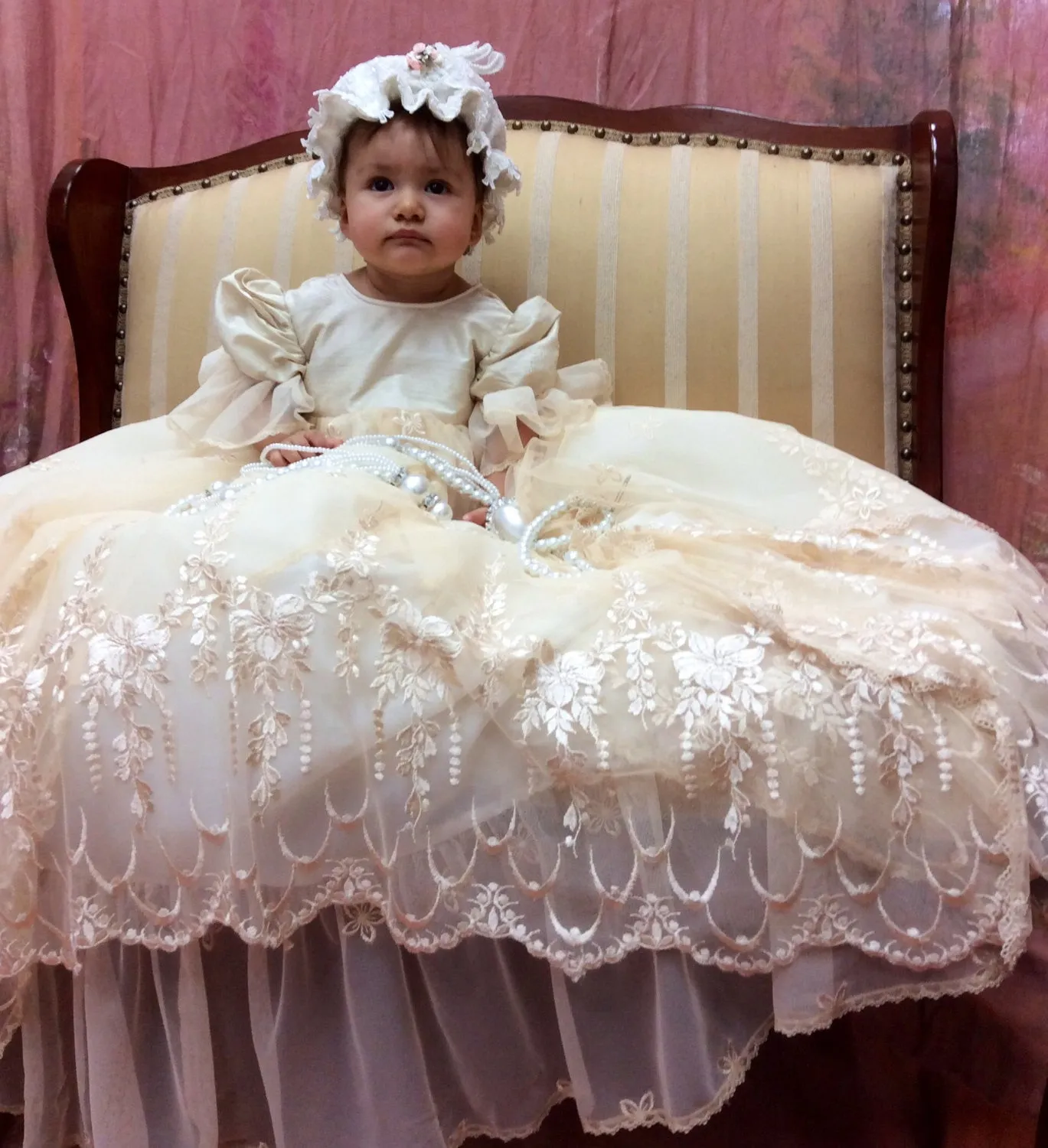 Christening Heirloom Gown - Jessenia