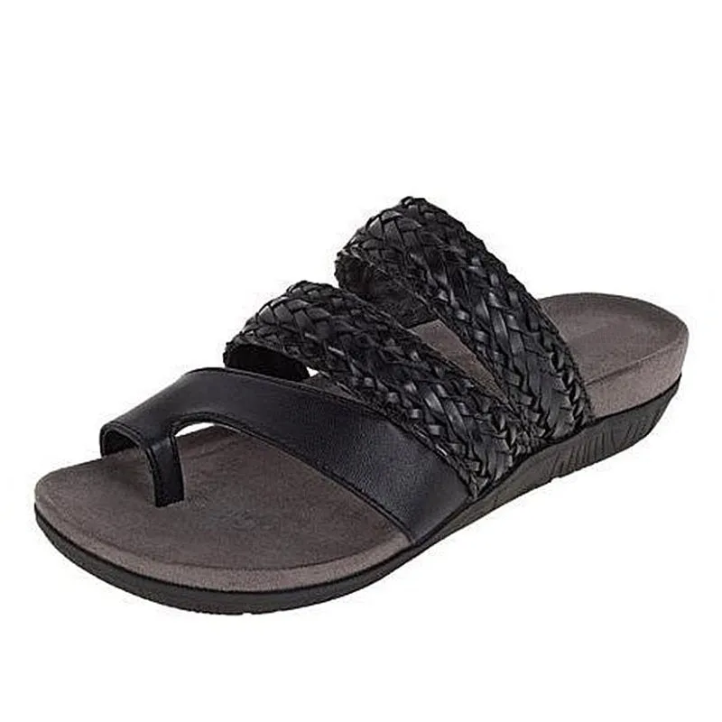 Cuzcare Best Walking Orthopedic Sandals For Bunion Women Waterproof Memory Foam Slides Summer