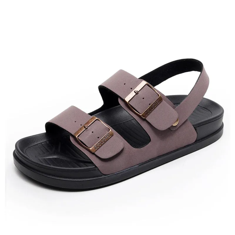 Cuzcare Men Waterproof Orthopedic Sandals Open Round Toe Casual Summer 2023