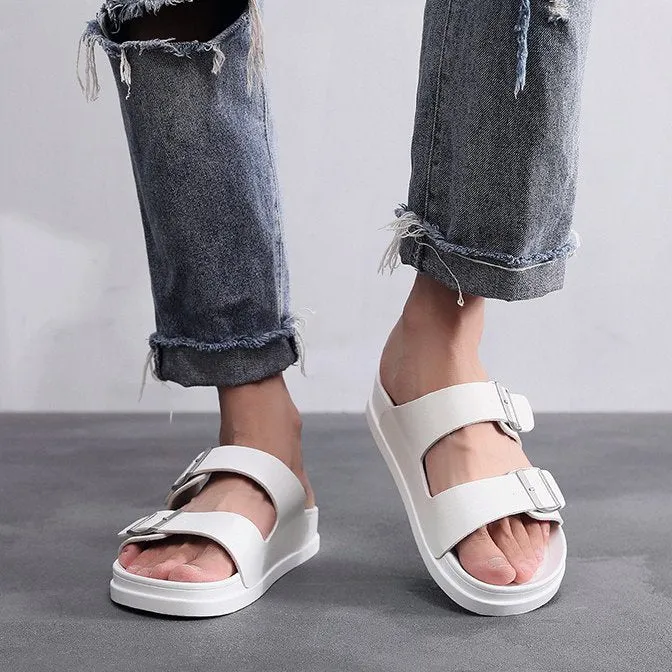 Cuzcare Men Waterproof Orthopedic Sandals Open Round Toe Casual Summer 2023