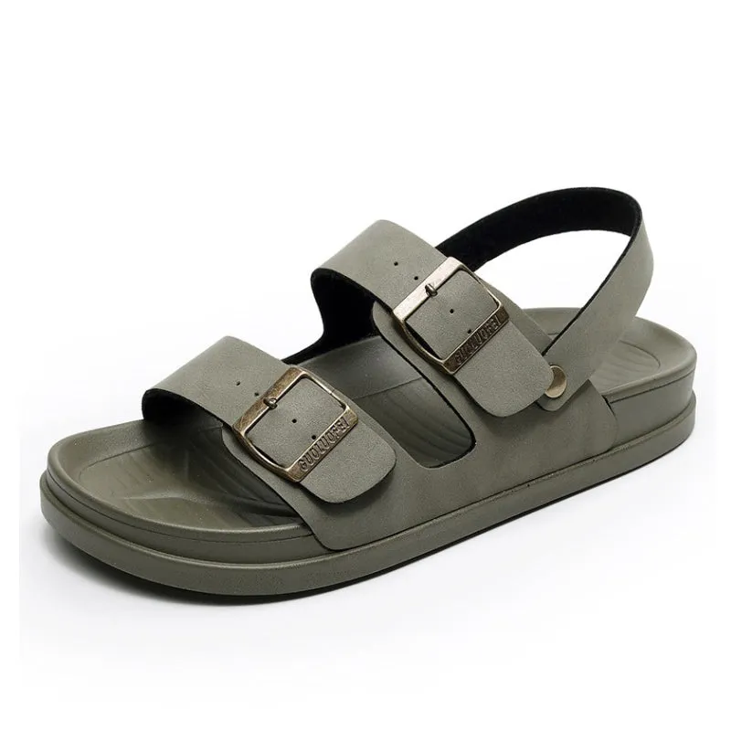 Cuzcare Men Waterproof Orthopedic Sandals Open Round Toe Casual Summer 2023