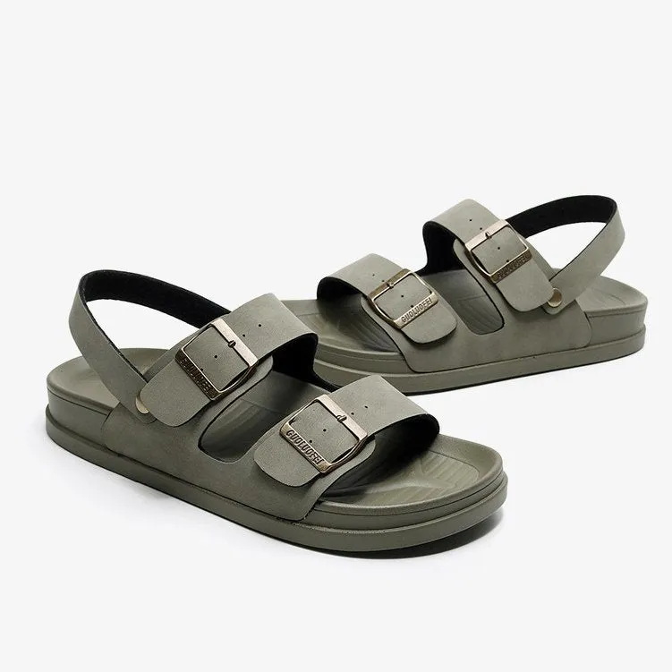 Cuzcare Men Waterproof Orthopedic Sandals Open Round Toe Casual Summer 2023