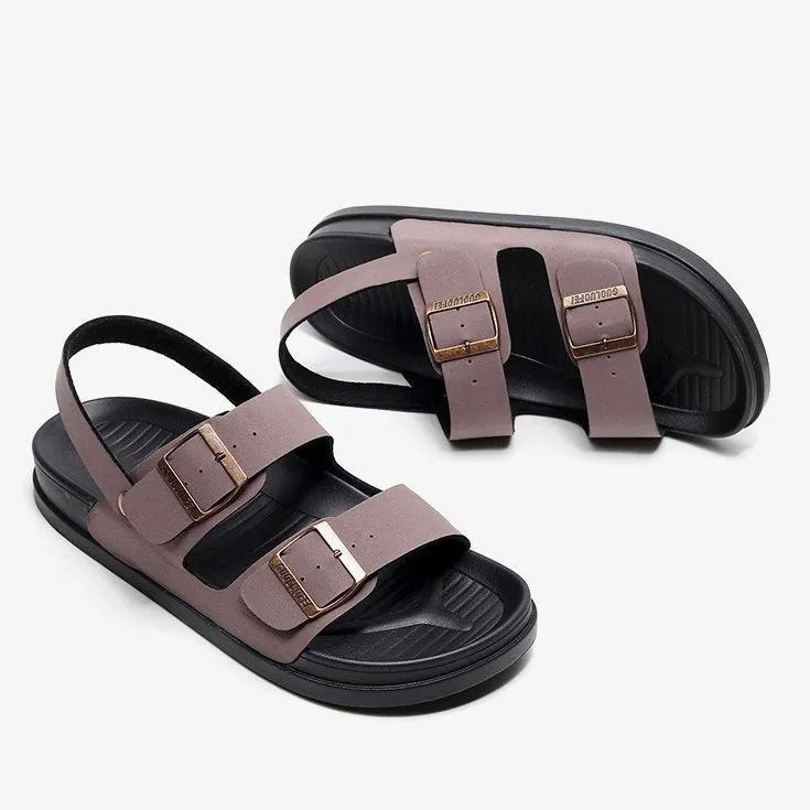 Cuzcare Men Waterproof Orthopedic Sandals Open Round Toe Casual Summer 2023