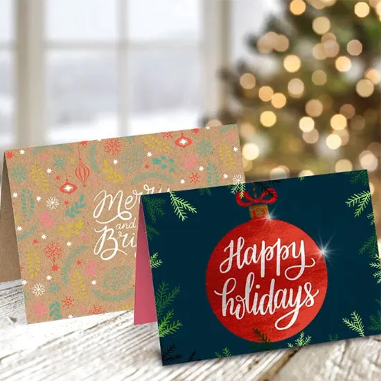 Durable 18pt Greeting Cards
