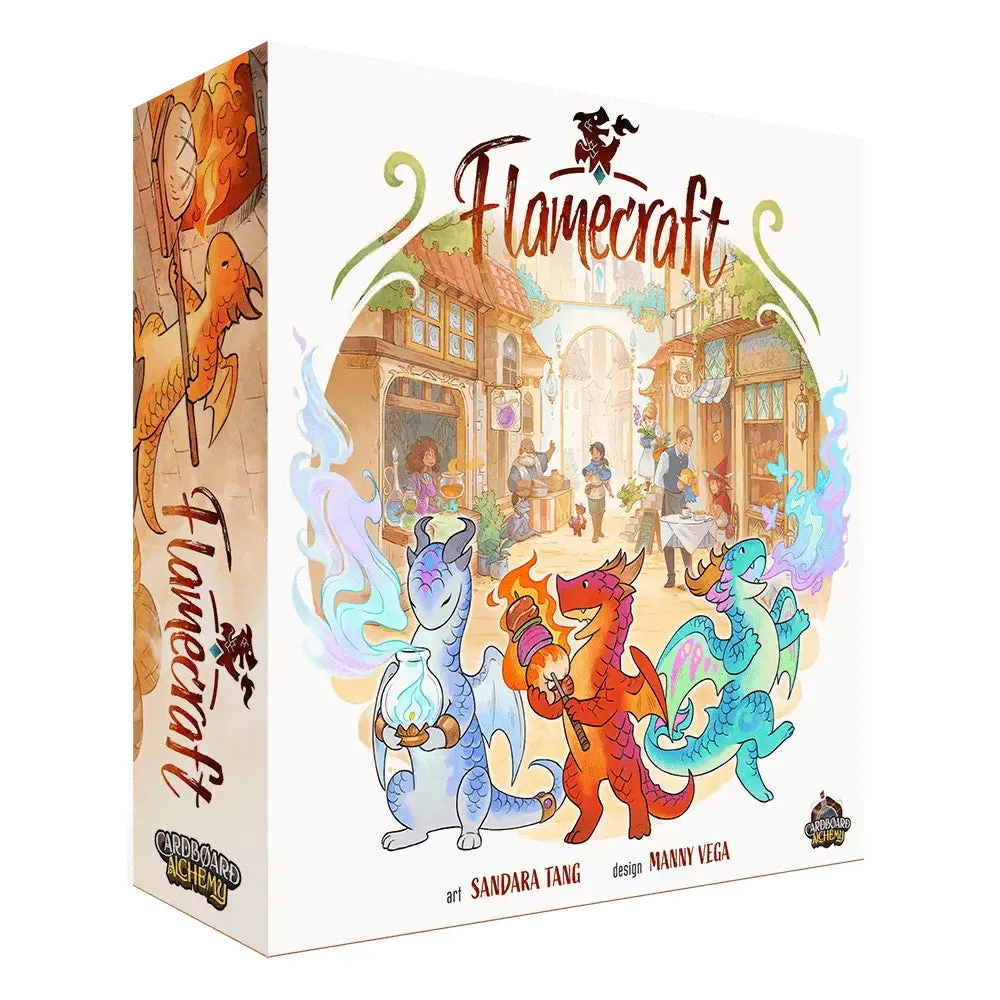 Flamecraft Artisan Dragon Board Game