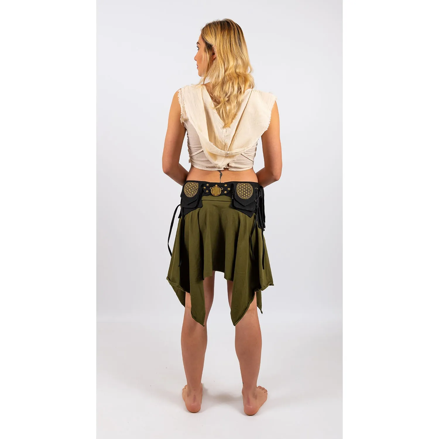 Flower of Life Multi Pocket Belt