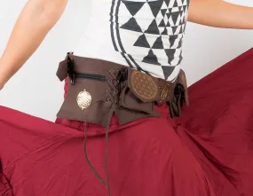 Flower of Life Multi Pocket Belt
