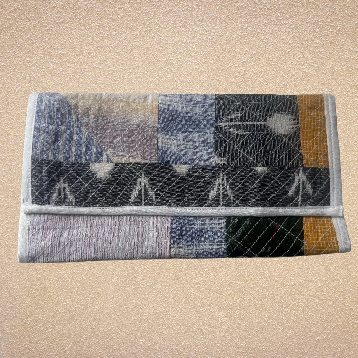 Grey Multi Pocket Pouch/Case | Kitchen & School Stationery Purpose | Travel Apt