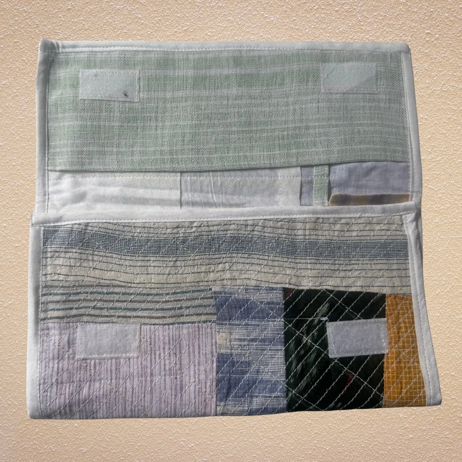 Grey Multi Pocket Pouch/Case | Kitchen & School Stationery Purpose | Travel Apt