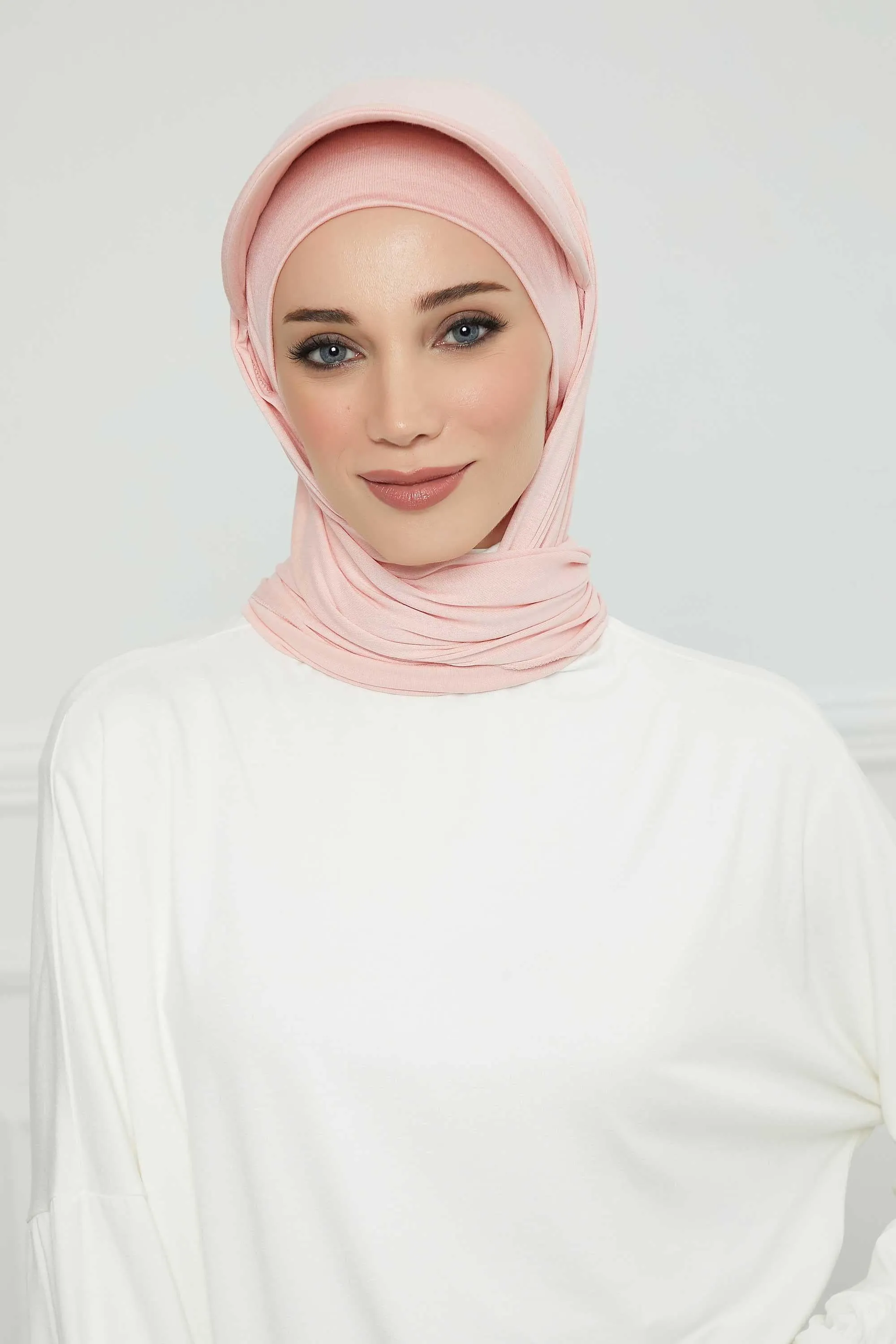 Instant Cotton Shawl Newsboy Scarves 95% Cotton Bandana Women's Cap Turban Visor Stylish Hijab Hat Turban Head Wraps,SS-1