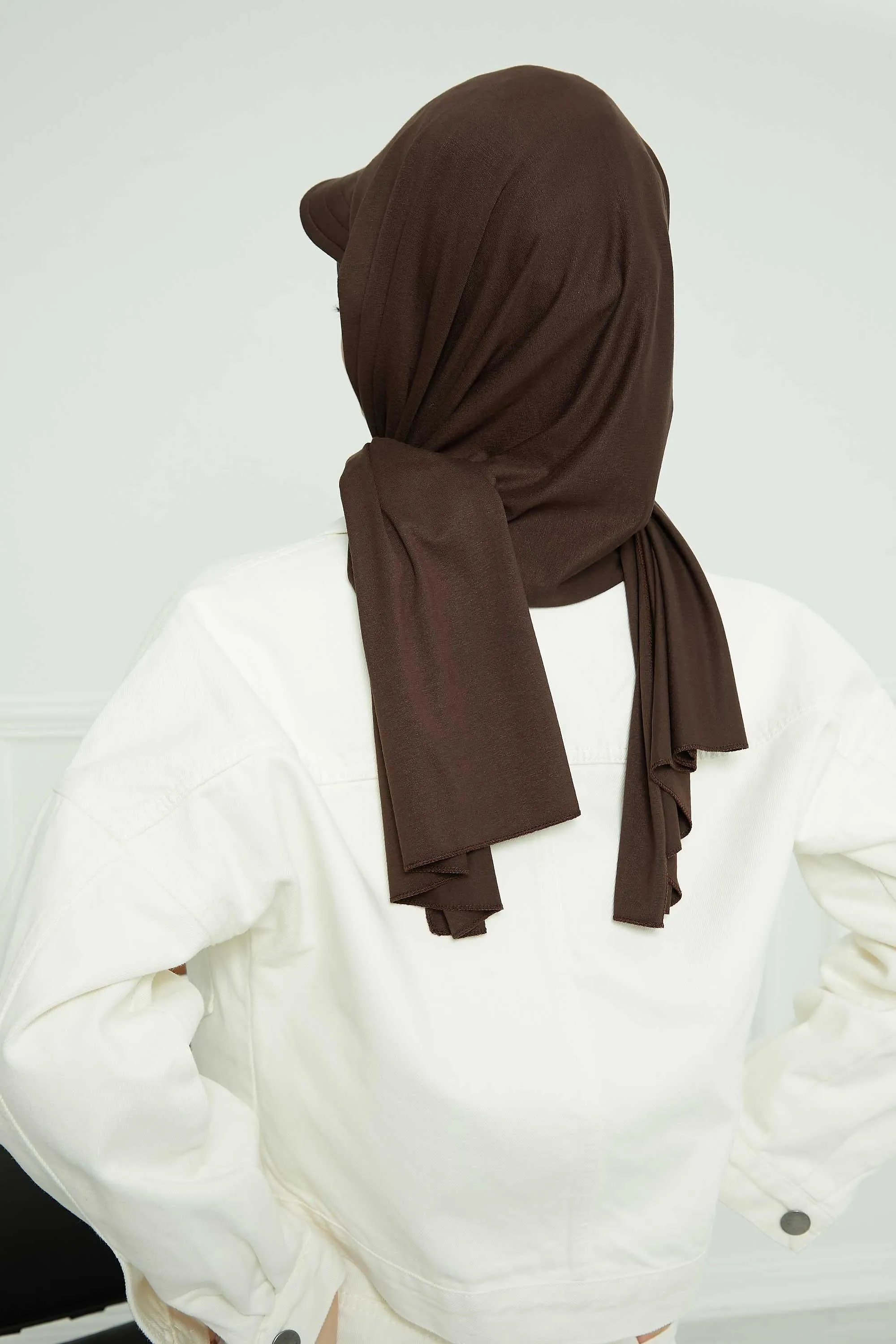 Instant Cotton Shawl Newsboy Scarves 95% Cotton Bandana Women's Cap Turban Visor Stylish Hijab Hat Turban Head Wraps,SS-1