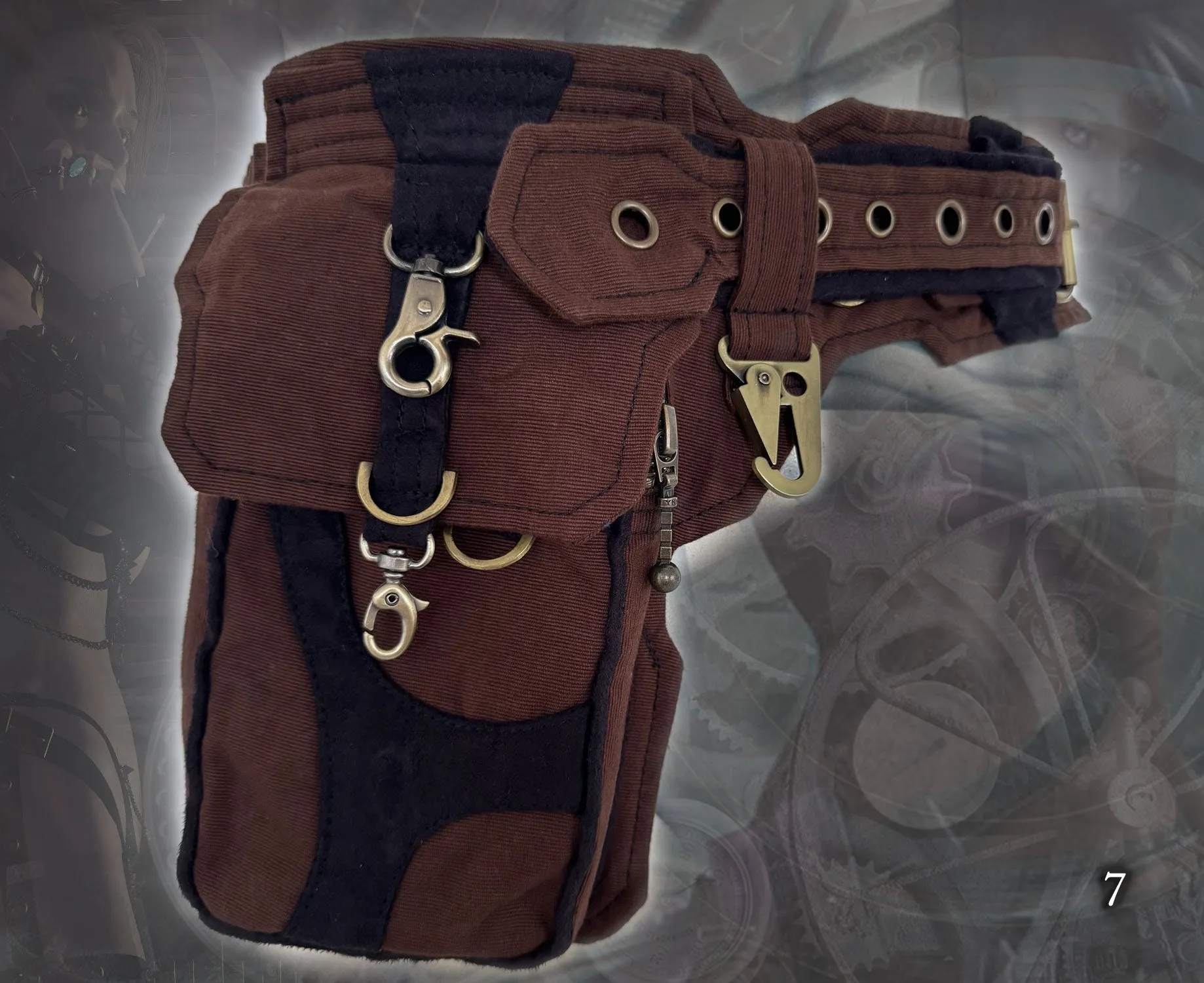 Klimbim Belt ~ multi pocket tech wear