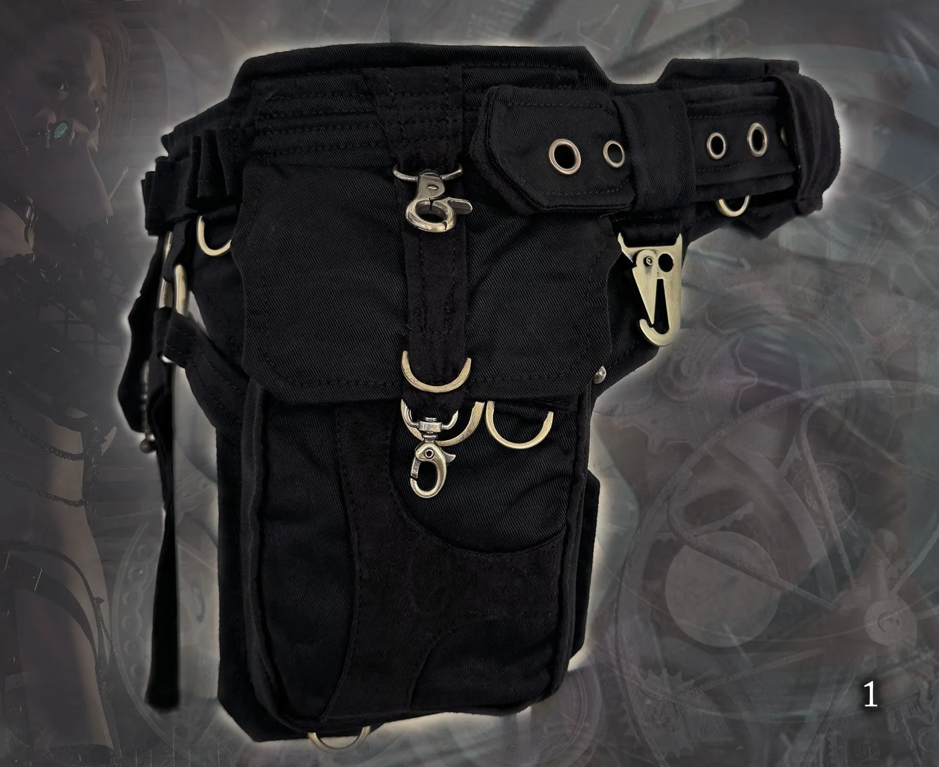 Klimbim Belt ~ multi pocket tech wear