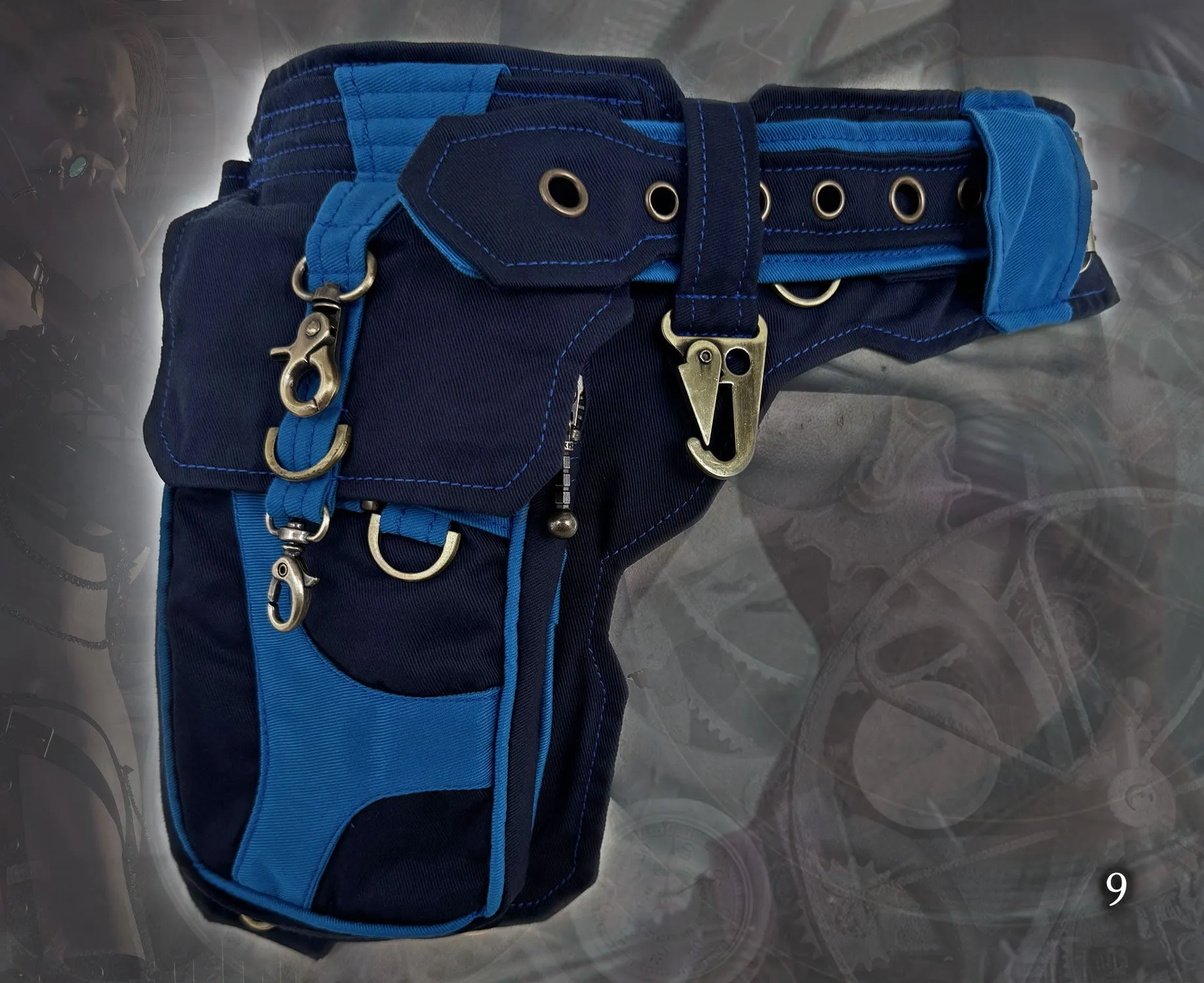 Klimbim Belt ~ multi pocket tech wear