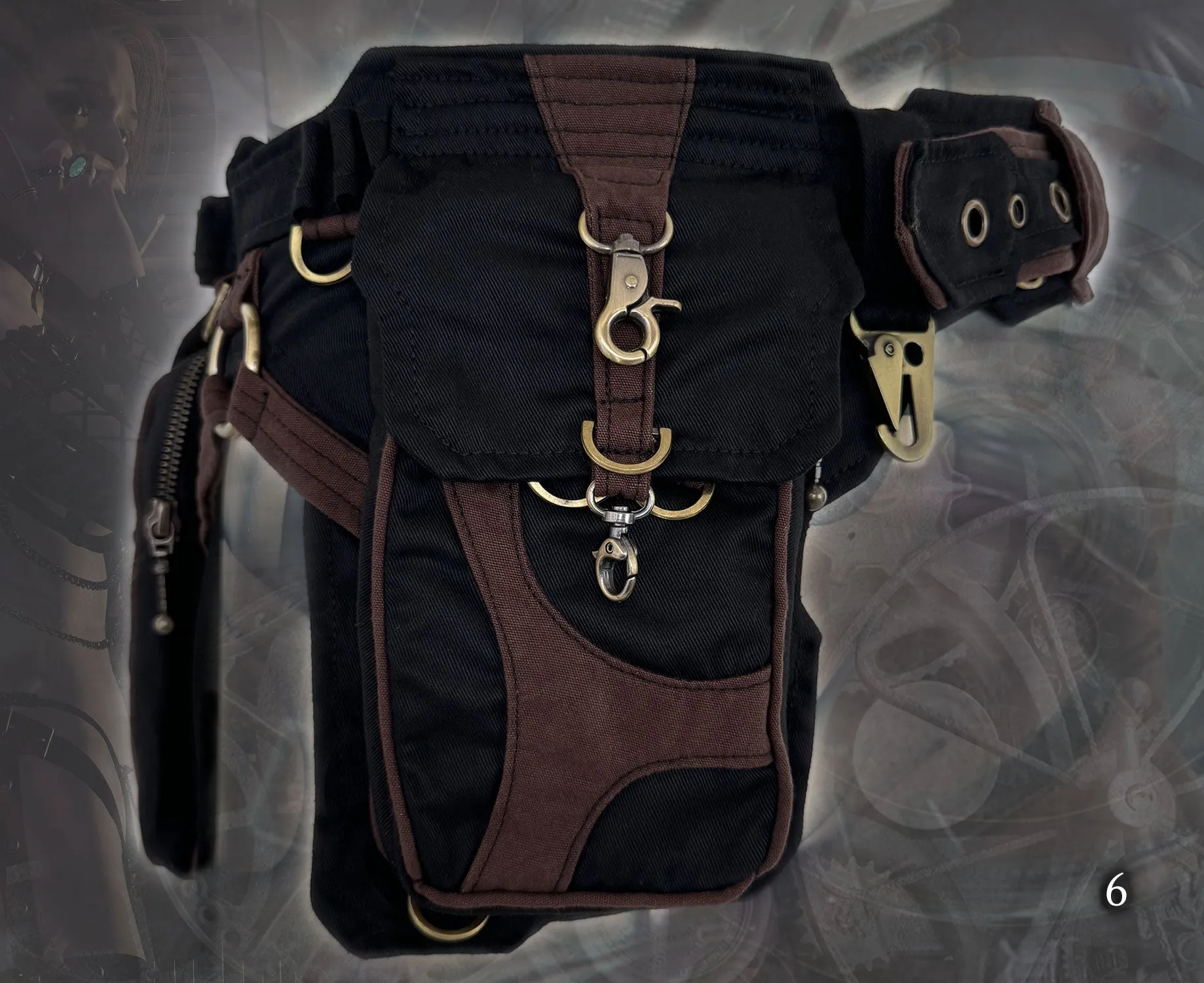 Klimbim Belt ~ multi pocket tech wear