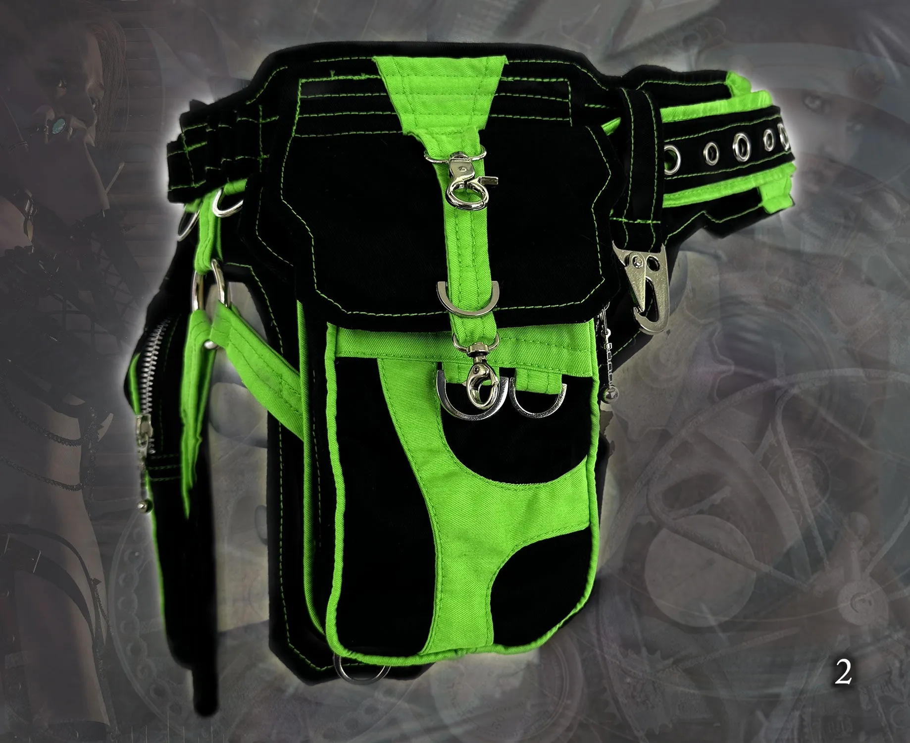 Klimbim Belt ~ multi pocket tech wear