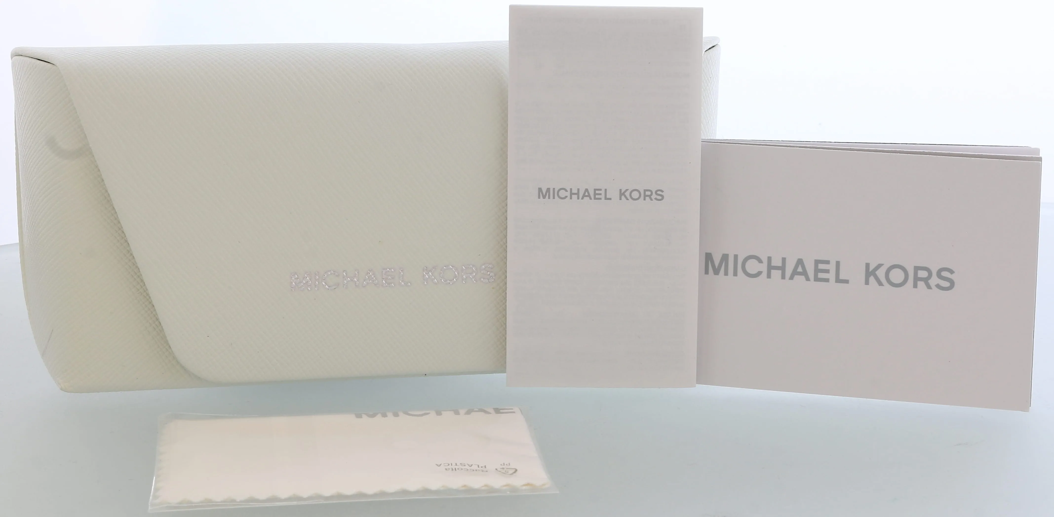 Michael Kors  0MK1074B 11081157 Santorini Full Rim Rose Gold Square Sunglasses