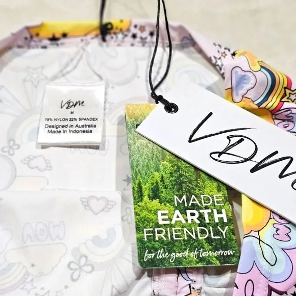 Natalie Fairyfloss Skirt | Bright Fun Colors & Graphics Front Pull