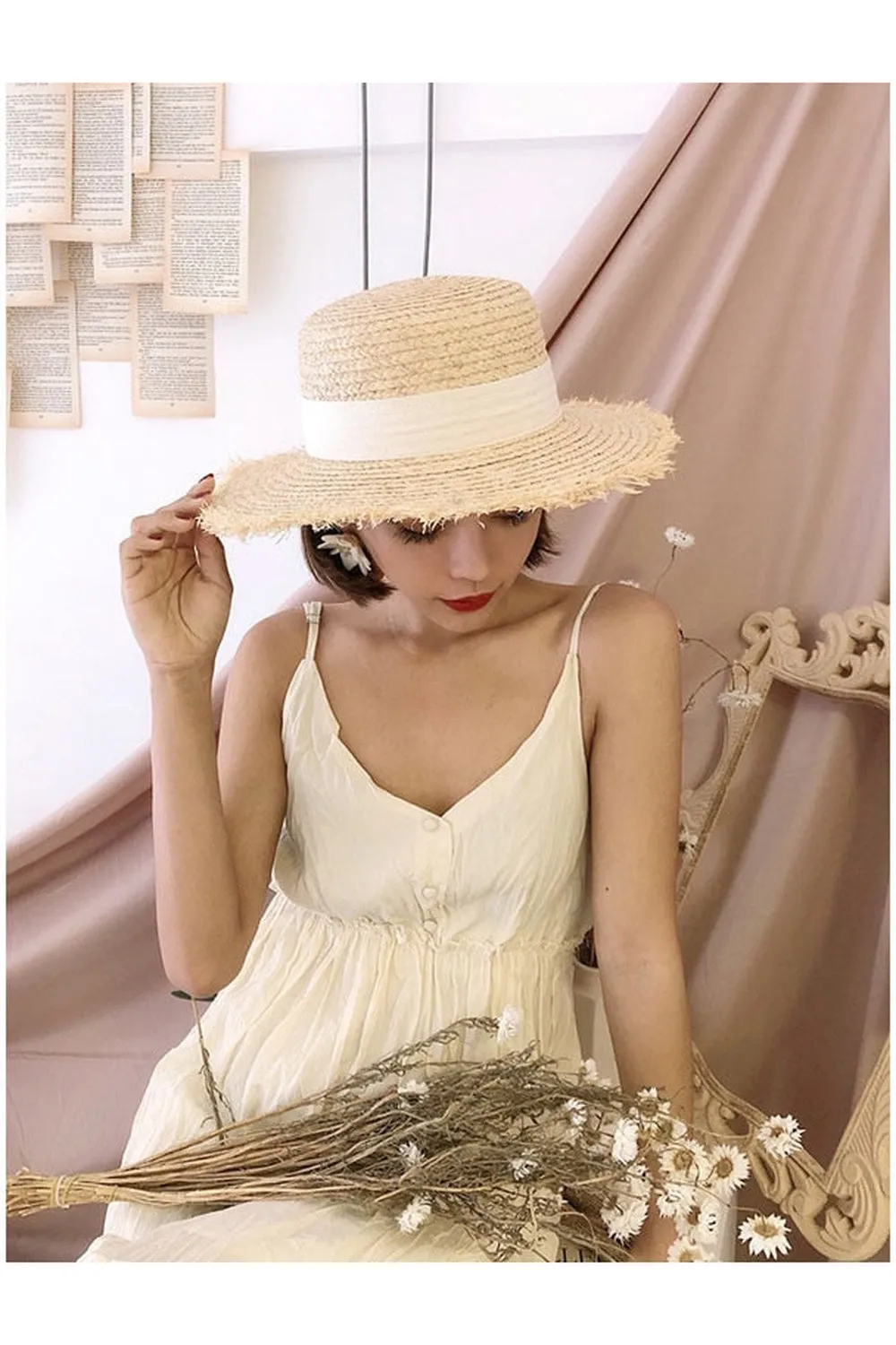Retro Summer Sun Hat
