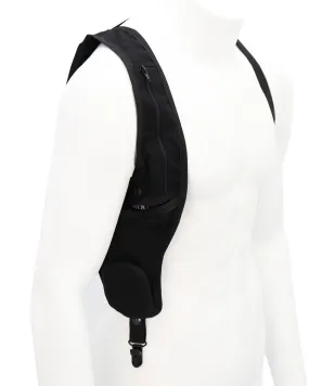 S112 Covert Radio Holster - Left handed - Black