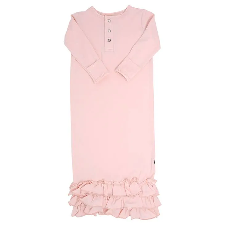 Sweet Bamboo Ruffle Gown