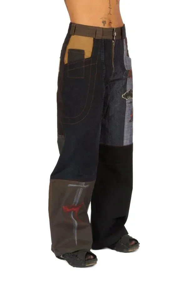 The Dbl Pocket Painted Pant
