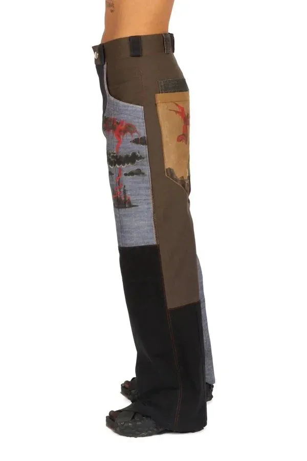 The Dbl Pocket Painted Pant