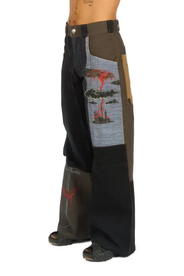 The Dbl Pocket Painted Pant