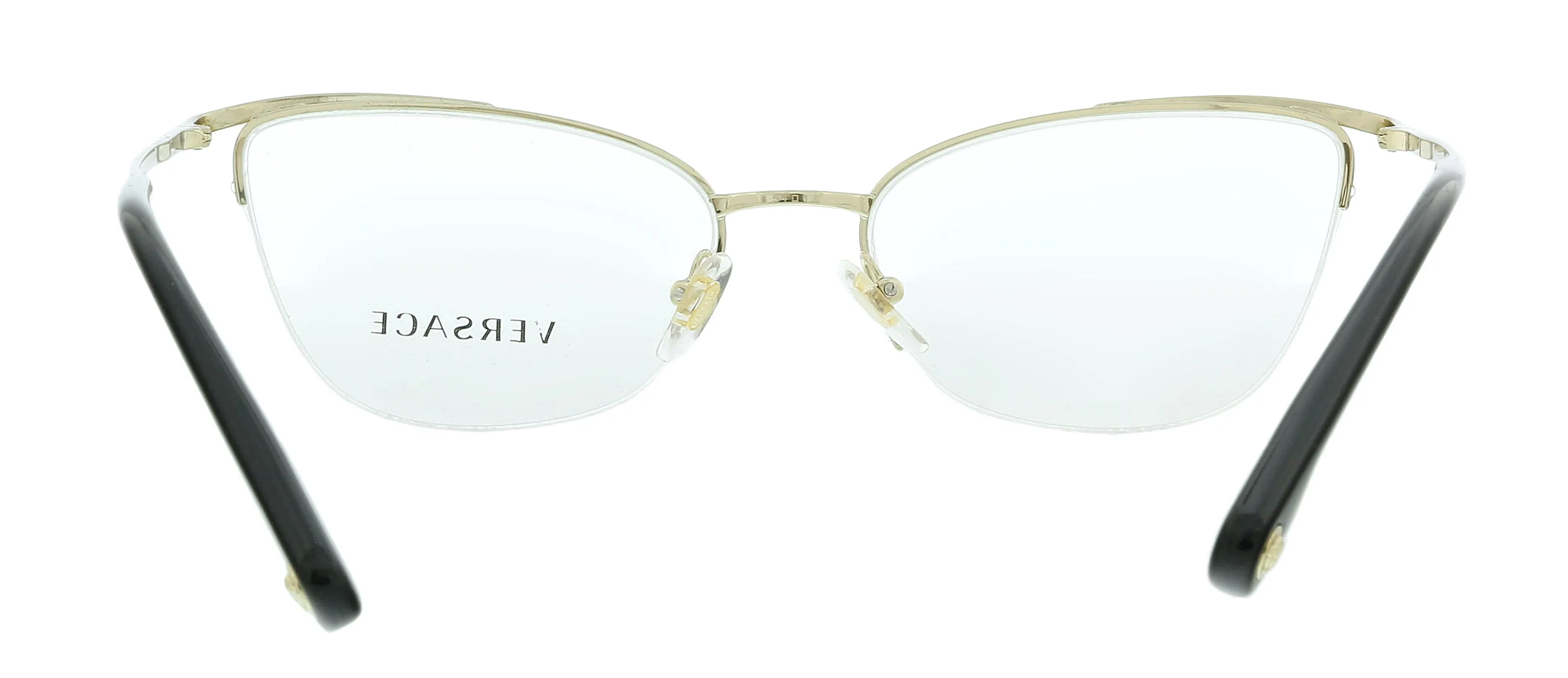 Versace 0VE1261B 1252 Pale Gold Cat Eye Eyeglasses