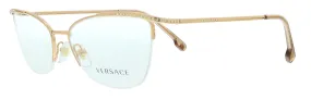 Versace 0VE1261B 1412 Pink Gold Cat Eye Eyeglasses