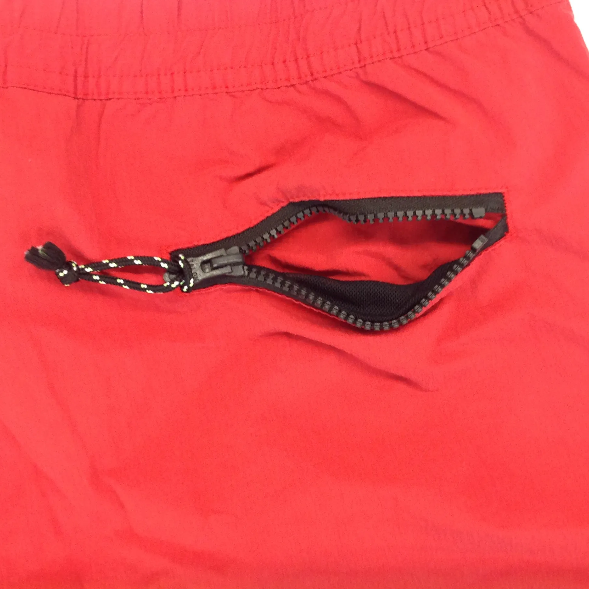 Vintage Polo by Ralph Lauren Red Men's XL C1 Class Canoe Slalom Swim Trunks Board Shorts Bathing Suit