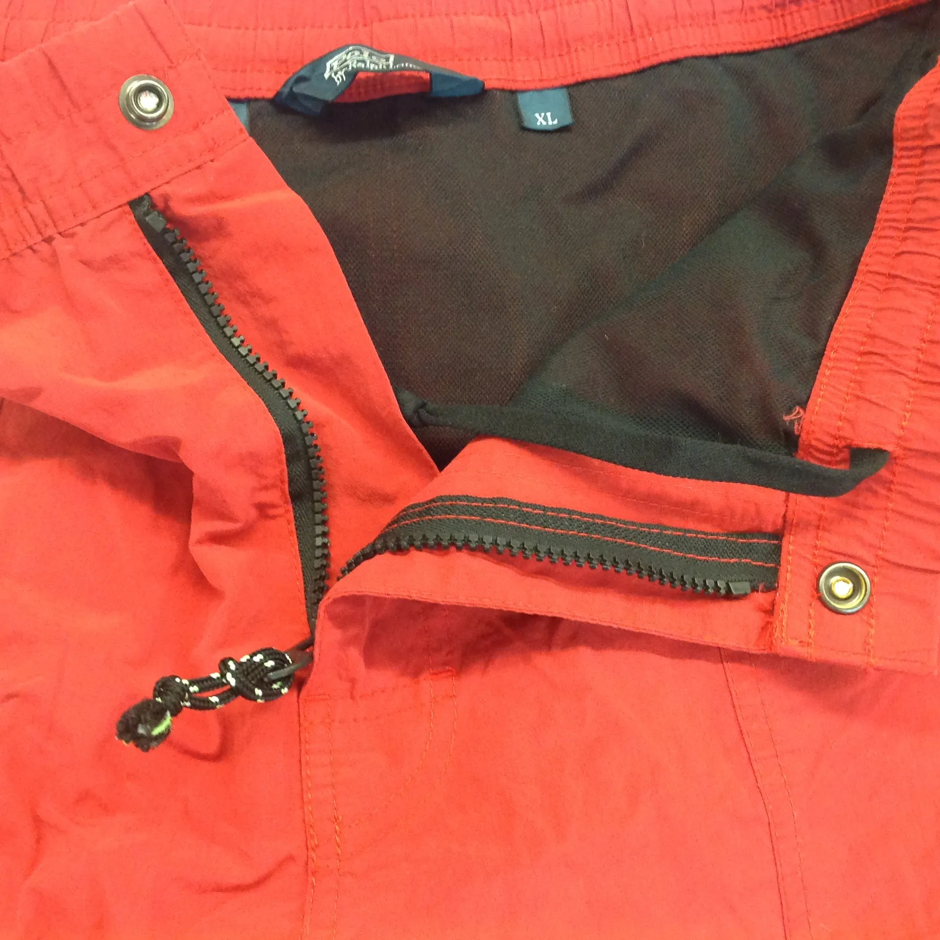 Vintage Polo by Ralph Lauren Red Men's XL C1 Class Canoe Slalom Swim Trunks Board Shorts Bathing Suit