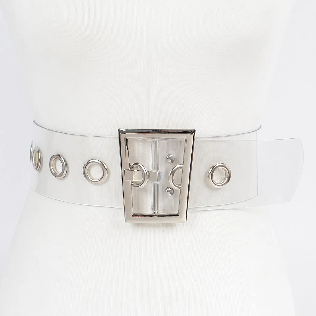 Wide Transparent PVC Belt